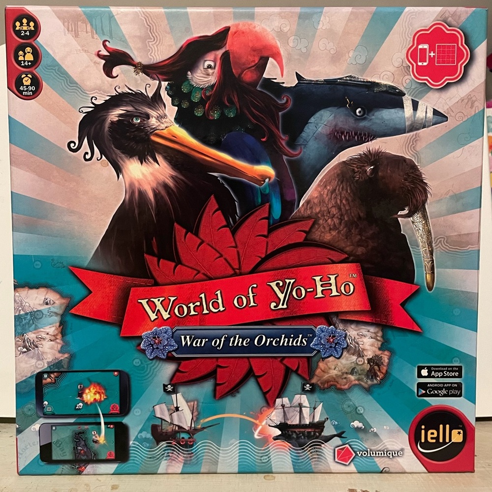 World of Yo-Ho War of Orchids Board Game